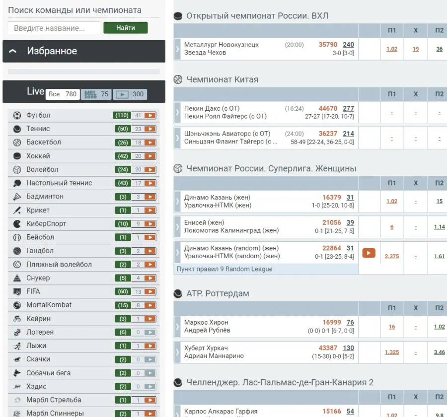 melbet официальный сайт